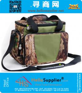 Militärthermikühler-Kühlraum-Taschen-Tarnungs-Muster-tragbare Taschen für Nahrungsmittelverdickungs-Reise-Taschen Eis-Frucht-frische Picknick-Tasche