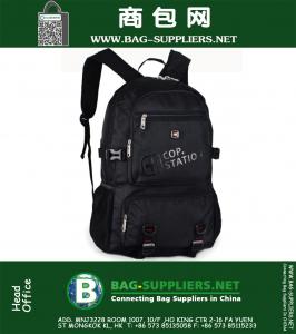 Militärische taktische schwarze 15.6-Zoll-Laptoptasche, die kampierende Sportschulreiserucksack-Rucksacktasche wandert