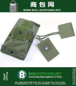 Táctica Militar MOLLE Interphone Bag pequeños accesorios plug-in pack bag outdoor equipment cintura bag 1000D nylon