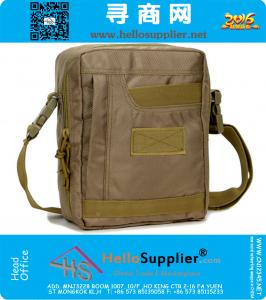 Viaje táctico militar Senderismo acampar Deporte portátil de la escuela Amry bolso de hombro Messenger Bag Maletín