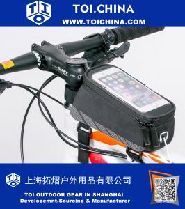Mobile Phone Holder Crossbar Bike iPhone Galaxy Frame Pouch Bag Case