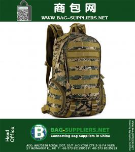 Молл Охотничьи мешки Военная армейская охотничья сумка Треккинг Ripstop Woodland Тактический механизм для мужчин Сумки 35L