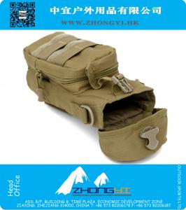 Molle System Water Bottle Coulisse Pouch Kettle D Rng Holder 3P Attacco Molle Outdoor Military Tactical Shoulder Bag