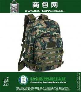 Molle Tactical Assault Outdoor Mochila militar Mochila de acampamento Mochila de viagem de grande capacidade para laptop com mini Bússola