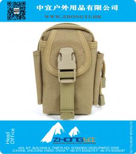 Molle Tactical Military Waist Bag Multi-fonction Waterproof Hiking Running Outdoor Belt Bag Bolsa casual Pacote de cintura móvel