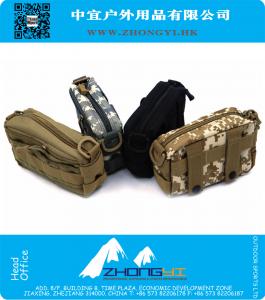 Molle Tactique Sac de Rangement Cross Body Messenger Fourre-Tout Sac Épaule Satchel Armée Gear Loisirs Rabat Handy Poche