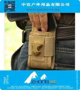 Molle Tactique militaire fans Sport jambe taille sac Fanny ceinture Pouch pour Samsung iphone S 5 Téléphone Case Bag 4,8 pouces Pack