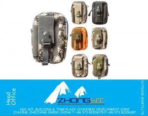 Molle Marsupio Impermeabile da uomo Outdoor Sport Casual Marsupio da lavoro in nylon Marsupio Esercito militare Borse piccole