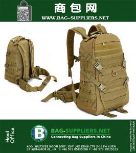 Molle Ausrüstung militärische Tasche große Kapazität 40L Multifunktions-Laptop Rucksack wasserdicht Nylon taktische Rucksäcke