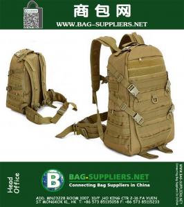 Molle apparatuur militaire tas grote capaciteit 40L multifunctionele laptop rugzak waterdichte nylon tactische rugzakken