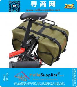 Mountain bike package travel duffle fashion nylon army green water proof High strength Pack package