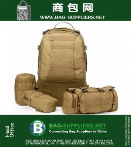 Multi Sytle High Capacity Outdoor Military Tactical Camping Senderismo Trekking Mochila Deporte Viajar Mochila Bolsas