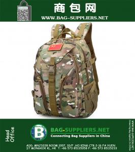 Multi Sytle Nylon al aire libre Militar Tactical Camping Senderismo Trekking Mochila Deporte Viajar Mochila Bolsas