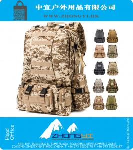 Multifunction tactical camouflage backpack go bag outdoor mountaineering Hiking bug out bag Molle Bag