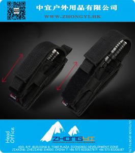 Multifunctional Adjustable Flashlight Holster Molle Nylon Tool Pouch Knife Pouch Stick Bag Case Fit All Flashlight Torch