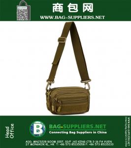 Multipurpose Small Messenger Bag Men Nylon impermeável ao ar livre Tactical Waist Pack Fãs do Exército Outdoor Camouflage Small Bag