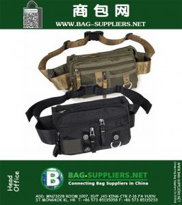 New Black Green Running Military tactical Sport Travel Waist bag Fanny Pack Bum Belt Bag Shoulder bag for Men Women