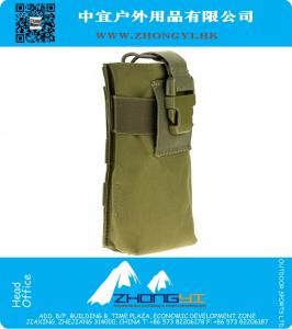 Nuevo sostenedor de nylon militar del bolso del viaje de la bolsa de la botella de agua del viaje táctico verde para caminar al aire libre