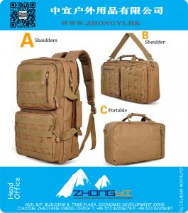 New Multifunctional Tactical Backpack Army camouflage casual computer bag Military 1000D nylon MOLLE waterproof Grinding scratch