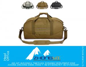 Nuevos hombres de viaje de deportes bolsa de hombro duffle bolsas de viaje bolsas de almacenamiento de camping militar