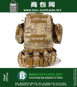 Nylon militare tattico Molle d'assalto militare esterno in nylon regolabile Zaini zaino borsa a tracolla campeggio