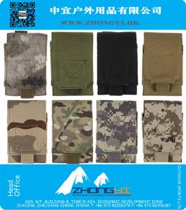 Nylon Military Tactical Molle Сумка для мобильного телефона с замком на липучке для активного отдыха