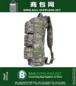 Nylon impermeável ao ar livre Militar Tactical Backpack Casual Black Men Travel Bags Sport Camping Caminhadas de caminhada