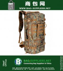 Mochila al aire libre 45L mochila táctica militar senderismo Camping Trekking Shoulder Bag mochilas deportivas