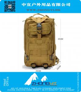 Outdoor Camo Tattico Militare Donna Uomo Zaino da viaggio Alpinista Arrampicata Escursionismo Campeggio Sport Bicicletta Bicicletta 3P Attack Bag