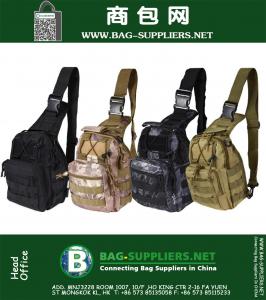 Открытый Crossbody одно плечо Военные Тактические рюкзаки Рюкзак Кемпинг Путешествие Пешие прогулки Треккинг Сумки