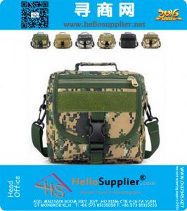 Outdoor Duty Durable Ripstop Waterproof Nylon 1000D Bolsas Pequenas Molle Shoulder Bag Para Ipad para telefone celular Military Belt Bag