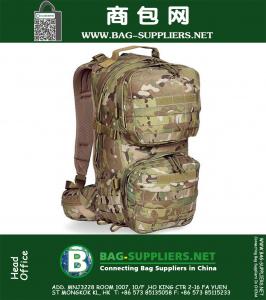 Outdoor Military Tactical 22L MOLLE Assault Pack Combat Backpack com 700D Waterproof Cordura Nylon