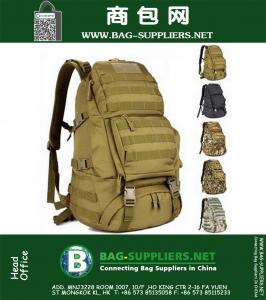Outdoor Military Tactical Backpack Hiking Bag Rucksack 45L MOLLE Large Big Tactical Army Ergonomic Backpack Bag