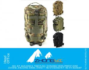 Outdoor Military Tactical Mens Backpack Camping Bag Hiking Rucksacks Mens Travel Bag