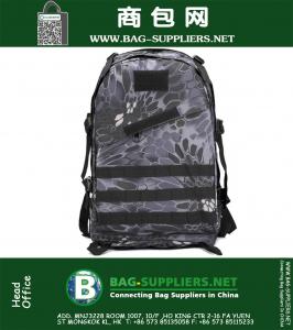 Kampçılık Gezi Yürüyüşü Trekking Çantası için Açık Molle 3D Askeri Taktik Sırt çantası Çantası 40L