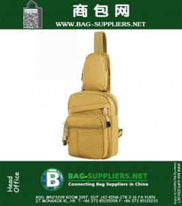 Paquete al hombro al aire libre Satchel Bag Deportes Moda Turismo Fitness Mochila Mochila táctica militar