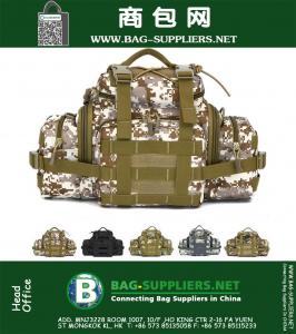 Saco de esporte ao ar livre Pacote de cintura militar táctico Mochilas Saco portátil para fotografia Caminhada de ciclismo Mochilas Mochilas