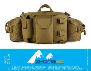 Outdoor Sport Wandern Camping Taktische Gürteltasche Multifunktions Lauf Gürtel Gürteltasche Nylon Molle Ausrüstung Militär Hüfttasche