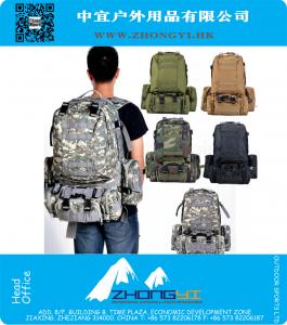 Outdoor Sport Mens Travel Bags 600D Nylon Militar Tactical Mochila Mochila Camping Caminhadas Mochilas Trekking Bag