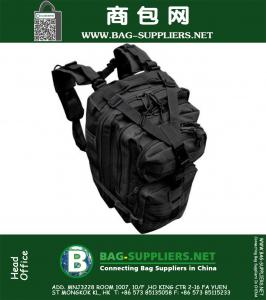 Открытый Спорт Тактические военные рюкзаки Рюкзак Кемпинг Пеший туризм Треккинг Bag Airsoft Черный цвет