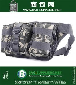 Outdoor Sport Waist Packs Military Tactical Water Resistant Bag Durable MOLLE Camping Caminhada Saco de escalada bolsa