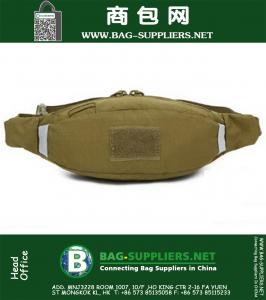 Outdoor Sports Camping Hiking Running Belt 600D Nylon Tactical Army Waist Bag Molle Equipamento militar Fanny Pack para homens Mulheres