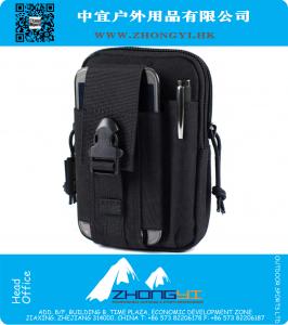 Mochila táctica al aire libre Molle paquete bolsas Sport Casual bolsa monedero caja del teléfono para Iphone 6 Plus Samsung Note 2 3 4