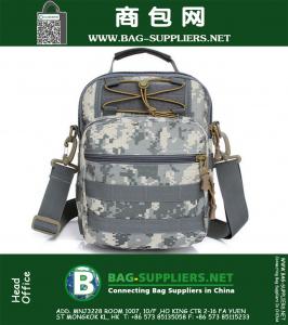 Outdoor camouflage tactische zakken, authentieke chest pack bag met drie pakket vervormd pakket, schoudertas diagonaal pakket