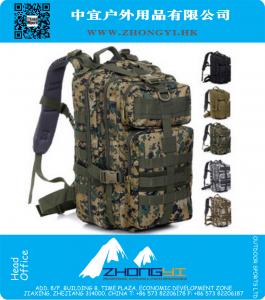 Outdoor alpinismo Camouflage 3p attacco tattico cavalcare la carica uomini zaino borsa avanzata all'ingrosso tattico