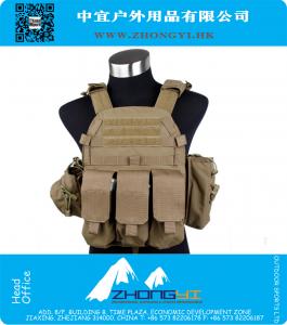 Plate Carrier 3 pouches Equipo de combate