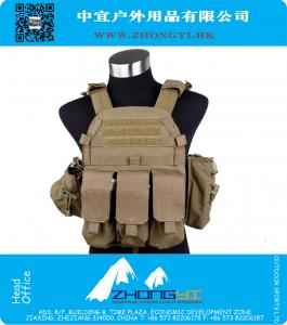 Plate Carrier 3 bolsas Combat gear