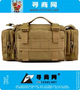 Popular Tan Militar Molle Utility Caça Shoulder Cintura Bolsa Bolsa Outdoors Products Airsoft