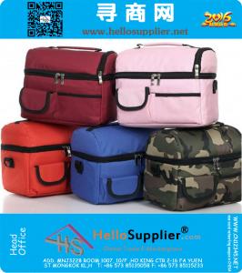 Bolsa de Picnic al aire libre portátil Bolsa de Almuerzo de Oxford Bolsa de Hielo de Moda Frescura Paquete de Leche de La Mama Bolsa de Refrigerador de Almuerzo de Múltiples Capas Casual