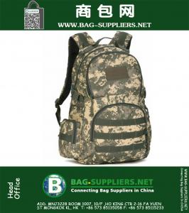 Mochila militar impermeable del camuflaje de Nylon profesional Alta calidad Hombres / mujeres del ocio Bolsa deportiva al aire libre